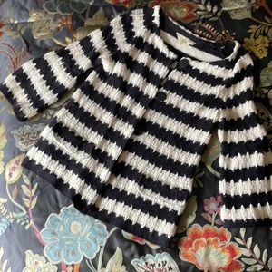 Adorable black and white jacket/sweater